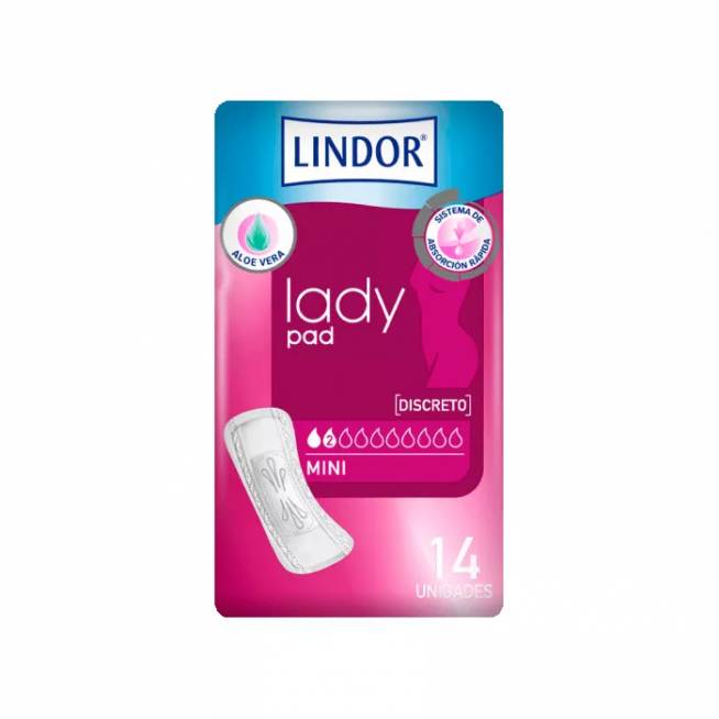 Hartmann Lindor Lady Pad Mini 2 lašai 14U