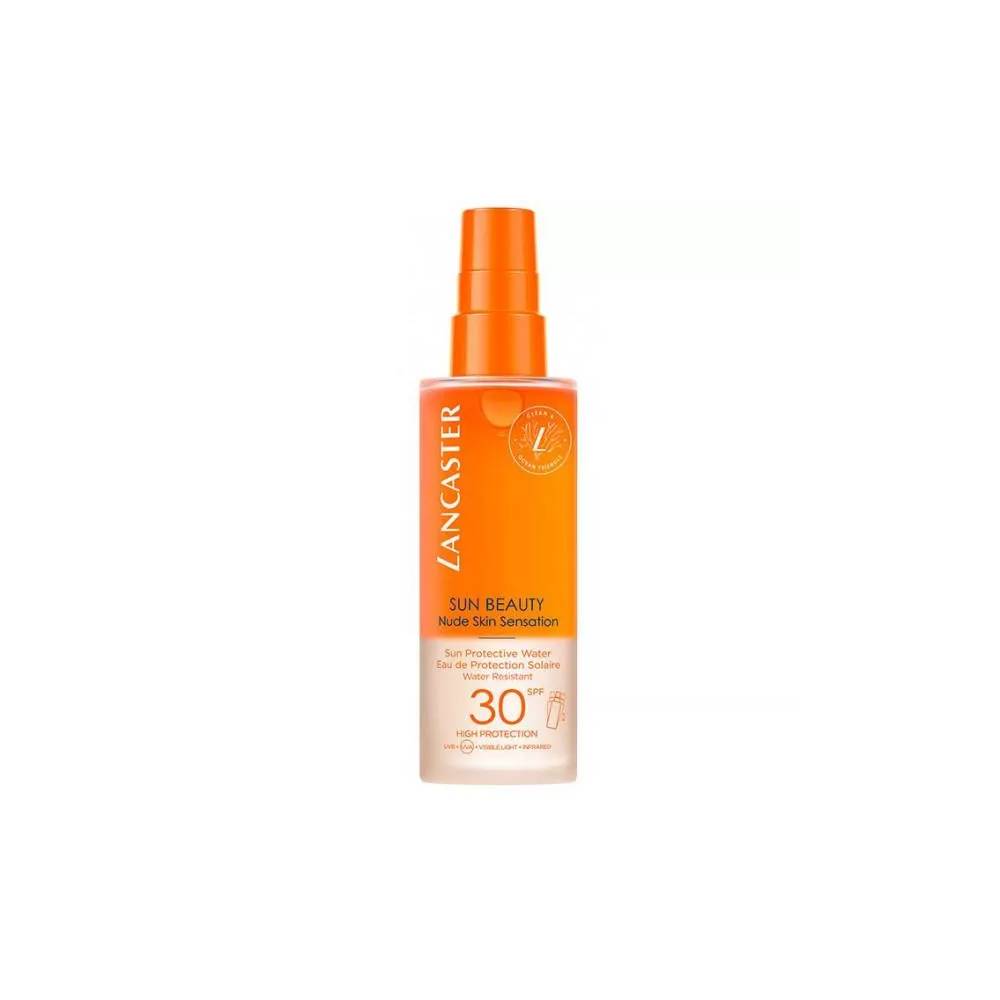 "Lancaster Lan Cos Sun Beauty" apsauginis vanduo Agua Spf50 150ml