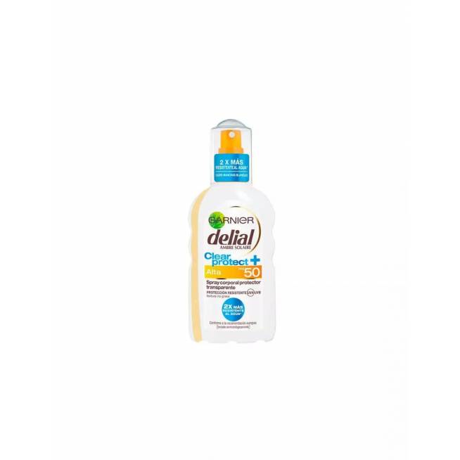 "Delial Clear Protect Spray Transparente Spf50" 200ml