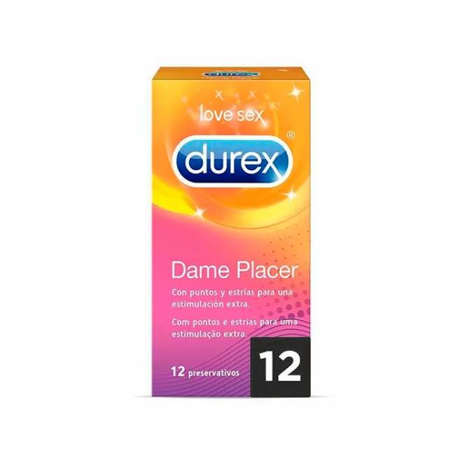 Durex Give Me Pleasure prezervatyvai 12U