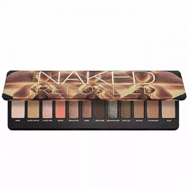 "Urban Decay Naked Reloaded" akių šešėlių paletė