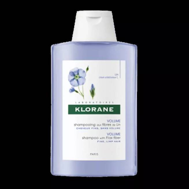 "Klorane" šampūnas "Volume and Body to Linen Fibers" 200ml