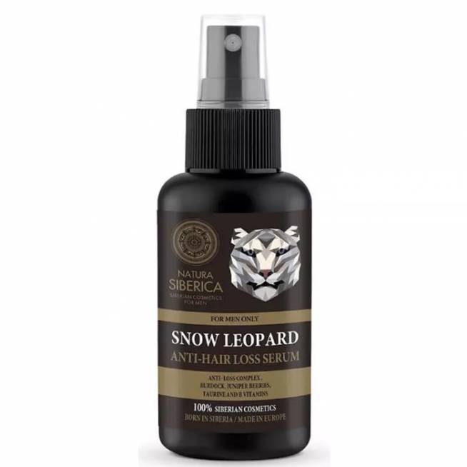 "Natura Siberica" Sniego leopardas prieš plaukų slinkimą, purškiamasis serumas 100ml