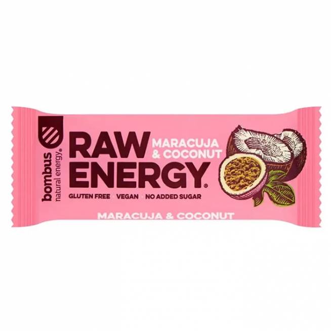 Santiveri Bombus Energy Passion Fruit Coconut 20 vienetų