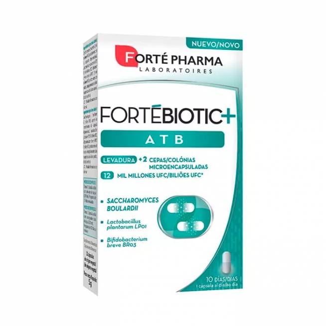 Forté Pharma Fortebiotic+ Atb 10 kapsulių 