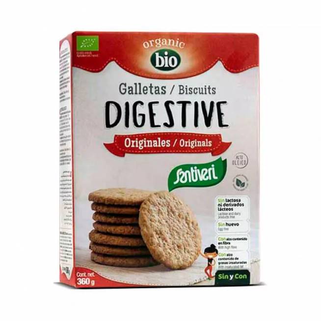 Santiveri Original Digestive Biscuits Bio 360g