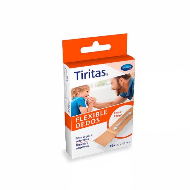 "Hartmann Extra Long Finger Band-Aids" 16 vienetų