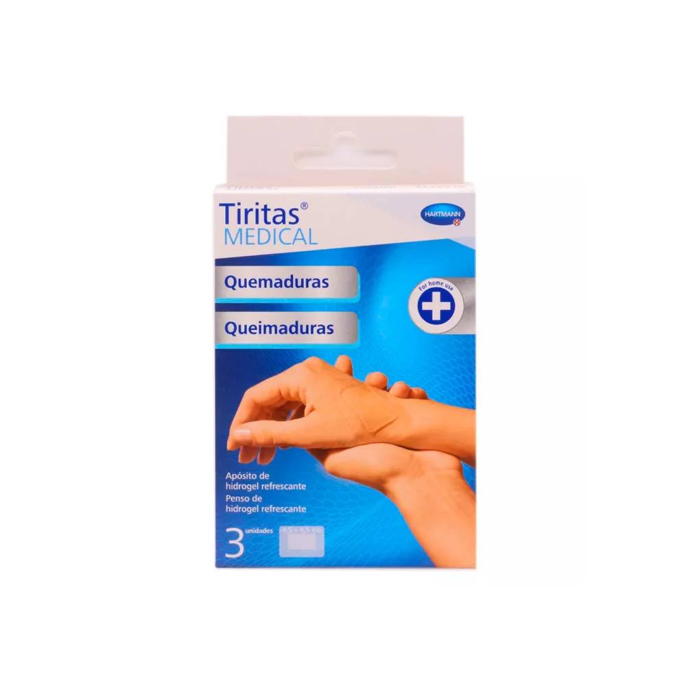 Hartmann Tirita Medical Quemadura 4,5X6,5CM 3U