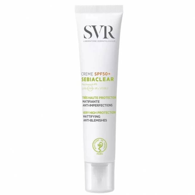 Svr Sebiaclear kremas Spf50 40ml