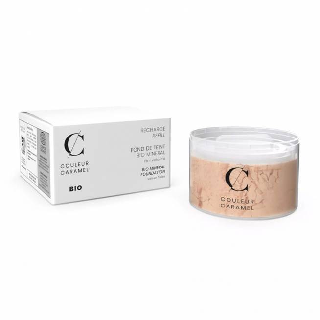 Spalva Caramel Caramel Mineral Base De Maquillaje N21 Beige Clair Recarga 1un