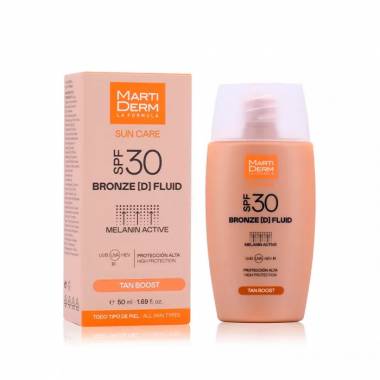 "Martiderm Sun Care Bronze Fluid Spf30" 50ml