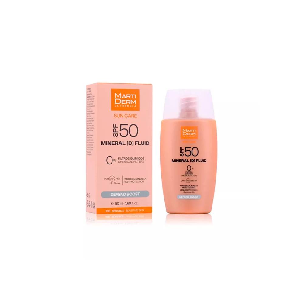 "Martiderm Sun Care" mineralinis skystis nuo saulės Spf50 50ml