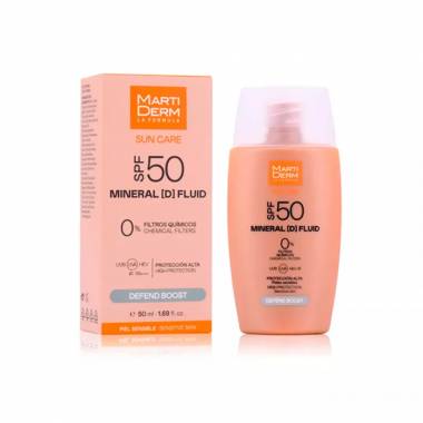 "Martiderm Sun Care" mineralinis skystis nuo saulės Spf50 50ml