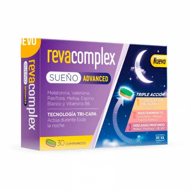 "Reva Complex Sleep Advanced" 30 tablečių