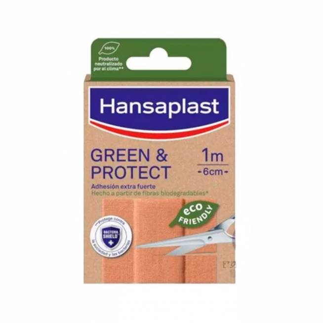 "Hansaplast Green & Protect" 10 juostelių