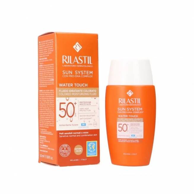 "Rilastil Sun System Water Touch Colour Spf50+" 50ml