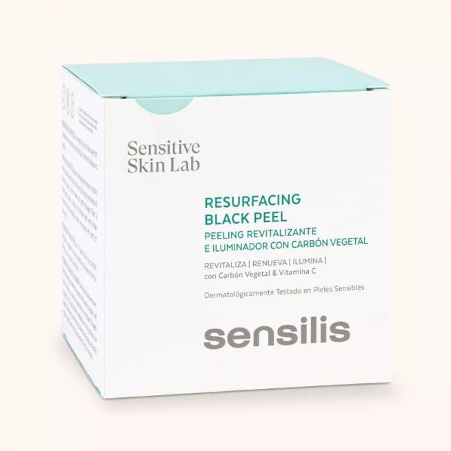 "Sensilis Resurfacing Revitalizing and Illuminating Black Peeling" 50ml