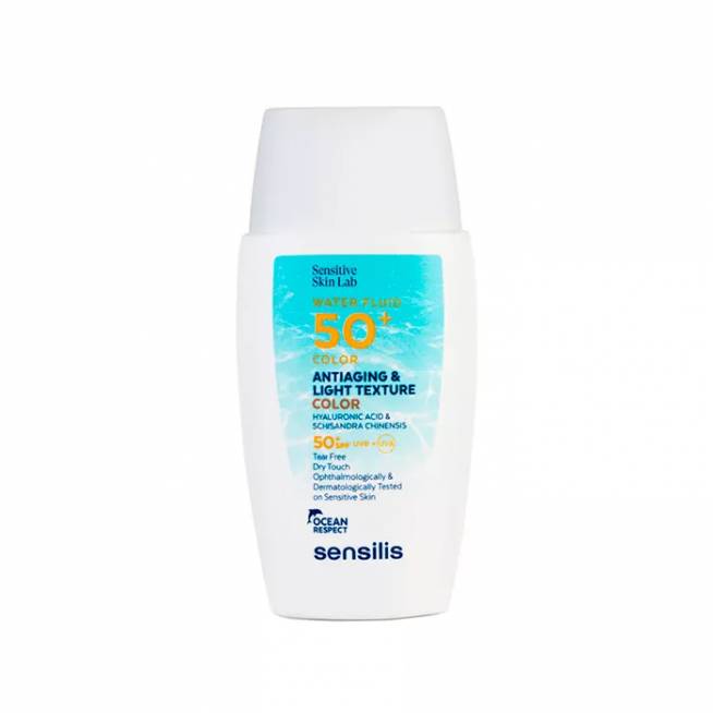 "Sensilis" vandens skystis Spf50+ 40ml