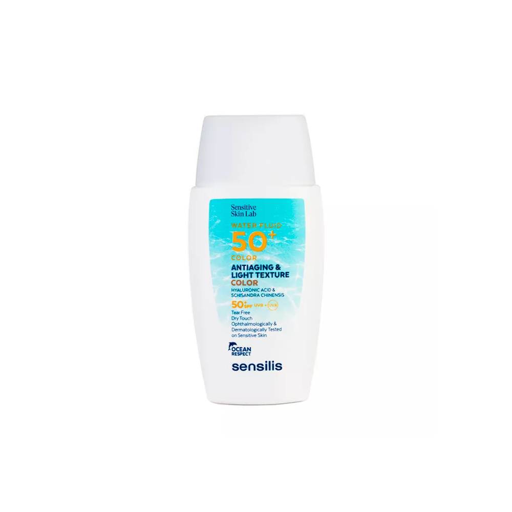 "Sensilis" vandens skystis Spf50+ Color 40ml