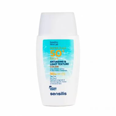 "Sensilis" vandens skystis Spf50+ Color 40ml