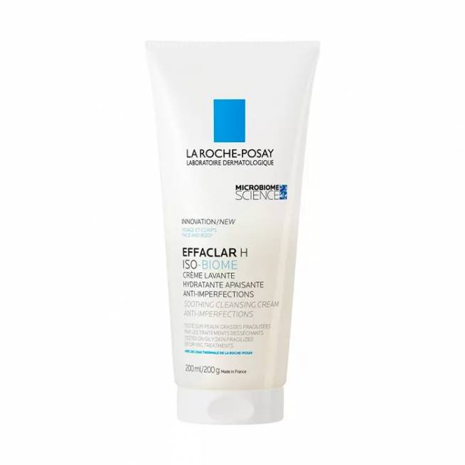 La Roche Posay Effaclar H Iso-Biome valomasis kremas 200ml