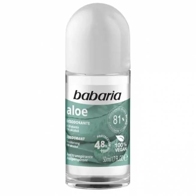 "Babaria" dezodorantas "Aloe Roll On" 50ml