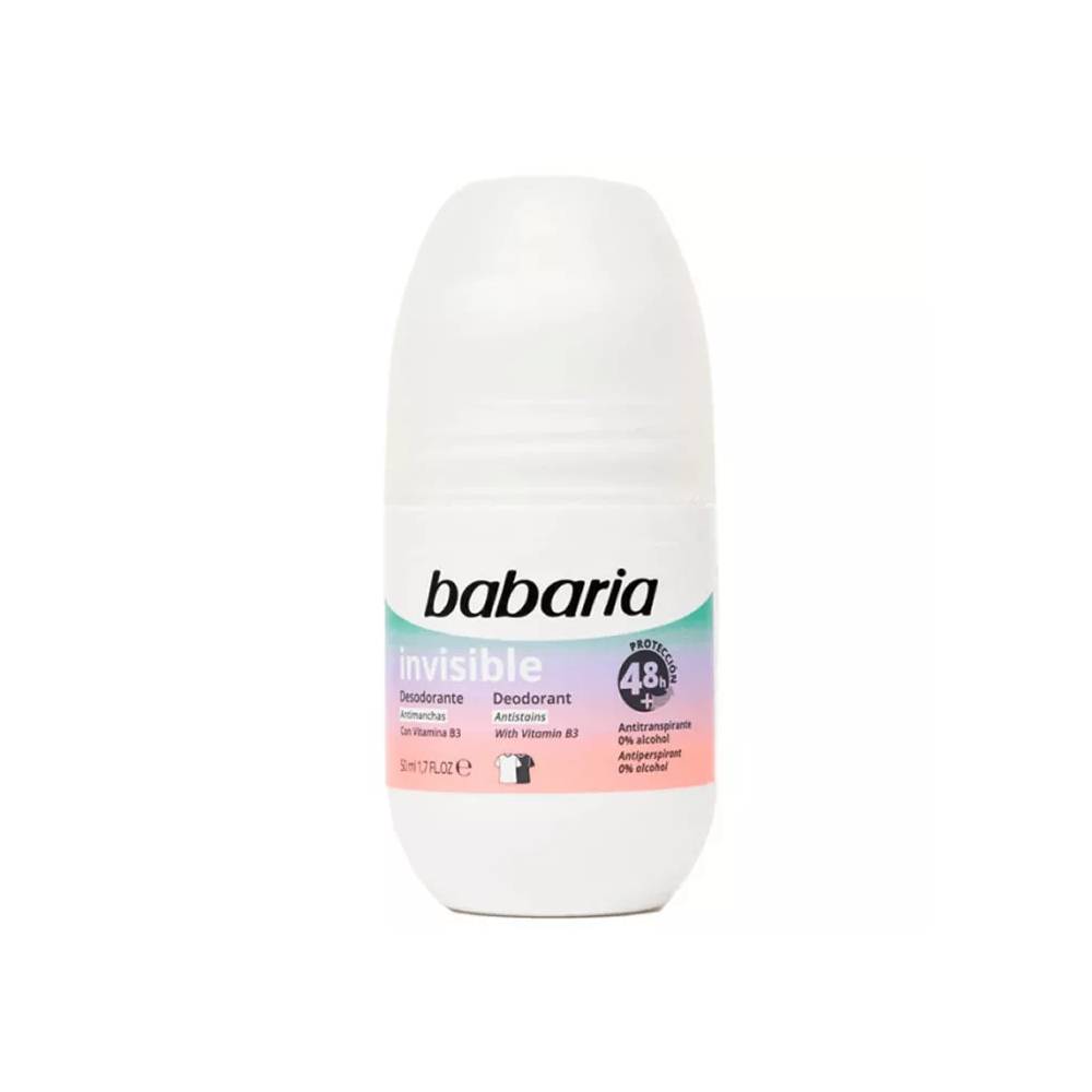 Babaria Invisible Deodorant Roll On 50ml