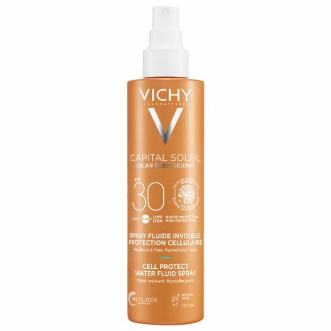 "Vichy Capital Soleil Invisible Fluid Spray Spf30 200ml