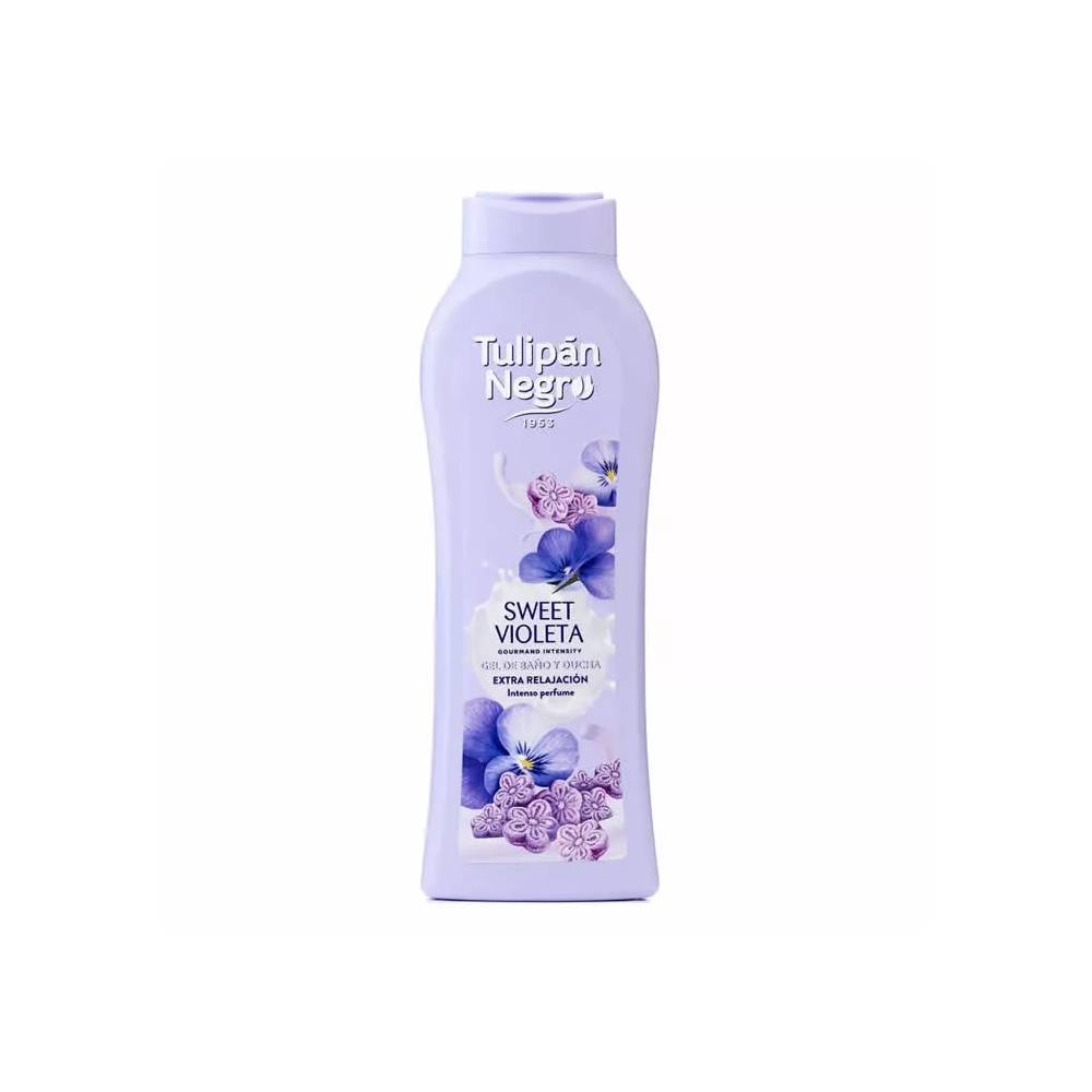 Tulipán Negro Gel Sweet Violeta Dušo želė Extra Relax 650ml