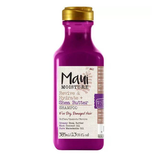 Maui Shea Butter Revive sausų plaukų šampūnas 385ml