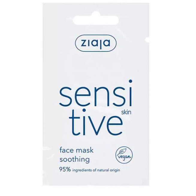 "Ziaja Sensitive" individuali veido kaukė 7ml