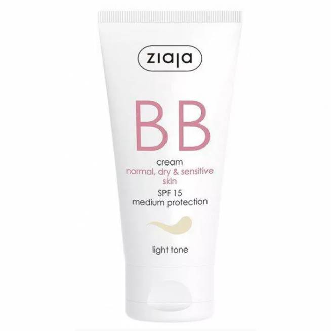 Ziaja Bb kremas normaliai, sausai ir jautriai odai Spf15 Natural 50ml