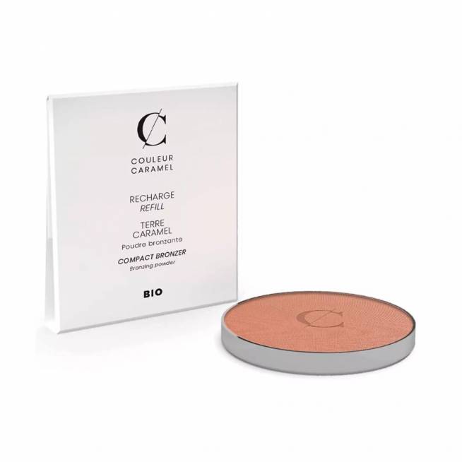 Couleur Caramel Terre Compact Powder N25 Hale Mat Refill 1un