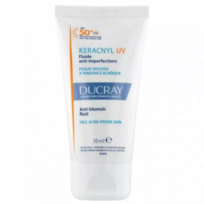 Ducray Keracnyl UV Spf50 kremas 50ml