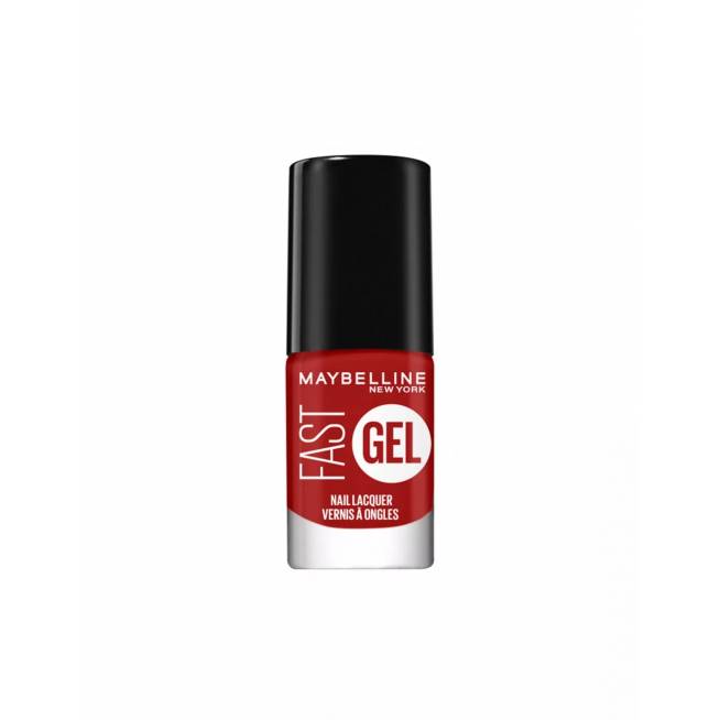 "Maybelline Fast Gel" nagų lakas 12-Rebel Red