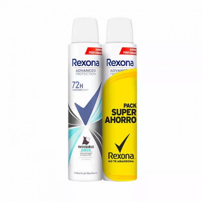 "Rexona Avanced Invisible Aqua 72h" dezodorantas purškiklis 2x200ml