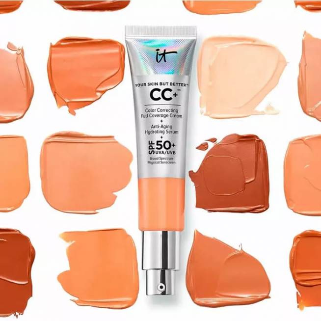 It Cosmetics Jūsų oda, bet geresnė Cc kreminis makiažo pagrindas Spf50 Light