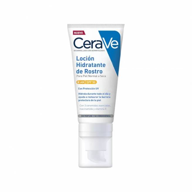 "Cerave" veido drėkinamasis losjonas Spf50 52ml