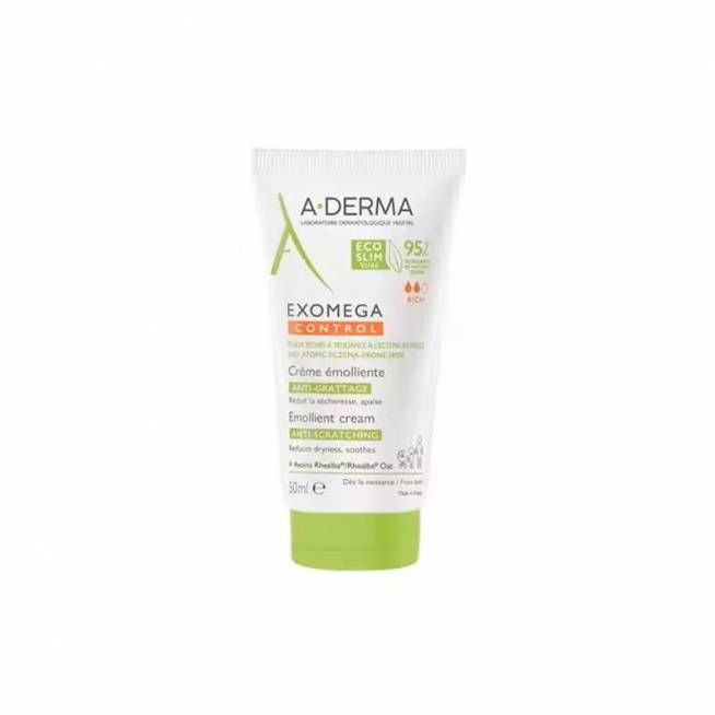 "A-Derma Exomega Control" minkštinamasis kremas nuo įbrėžimų 50ml