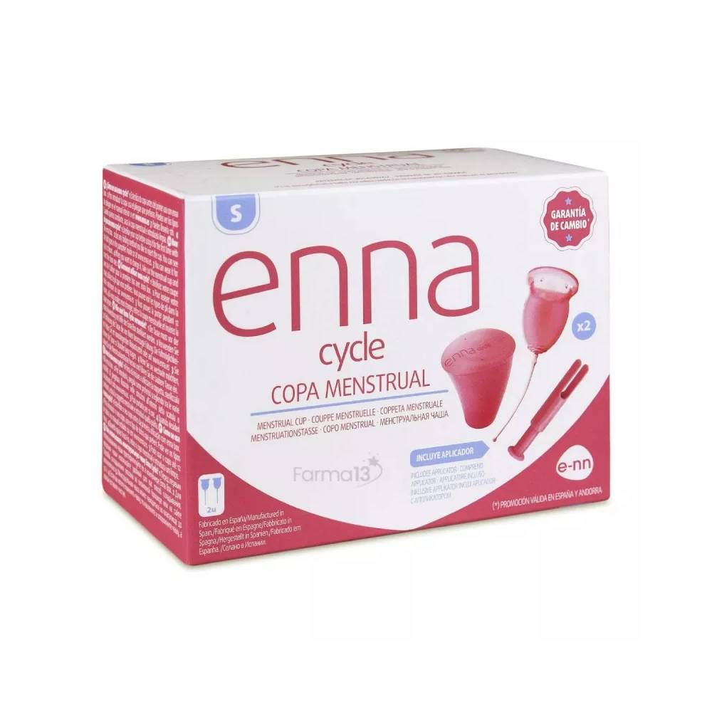 "Enna Cycle" menstruacinė taurelė S dydžio 2 Und + aplikatorius