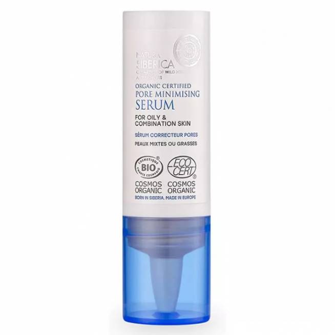 "Natura Siberica" poras mažinantis serumas 15ml