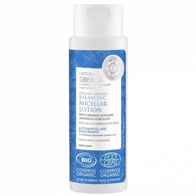 "Natura Siberica" balansuojantis micelinis losjonas 150ml