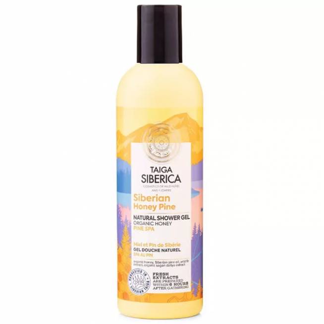 "Natura Siberica" natūralus dušo gelis "Pine Spa" 270ml