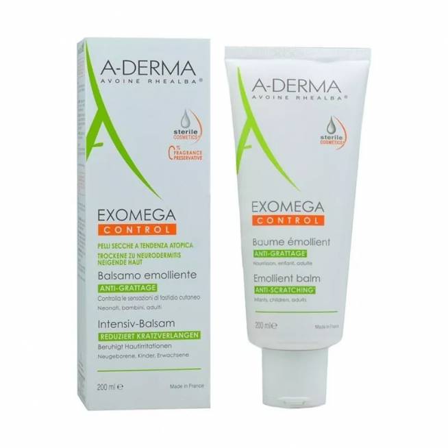 "A-Derma Exomega Control" minkštinamasis balzamas 200ml