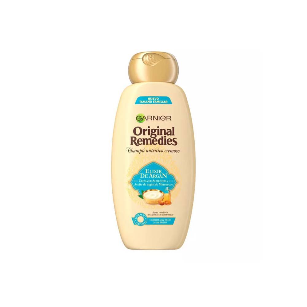 Garnier Original Remedies Argan Elixir maitinamasis šampūnas 600ml