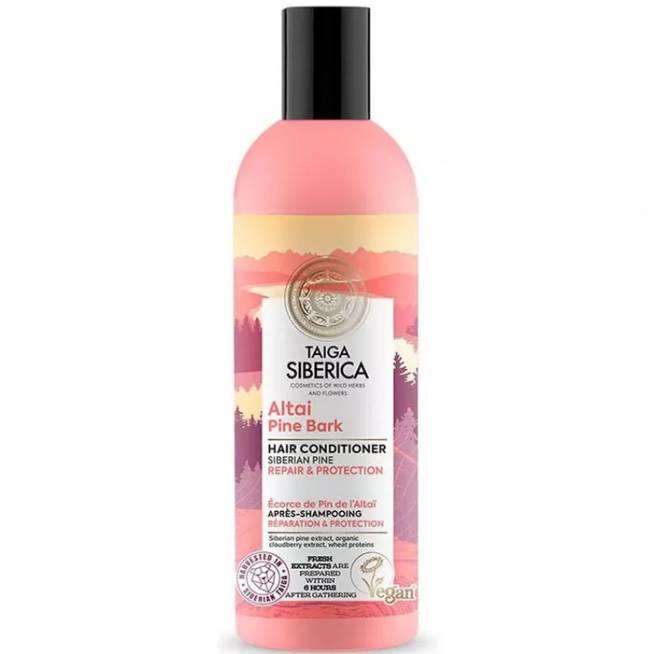 "Natura Siberica" plaukų kondicionierius atkuriamoji ir apsauginė priemonė 270ml