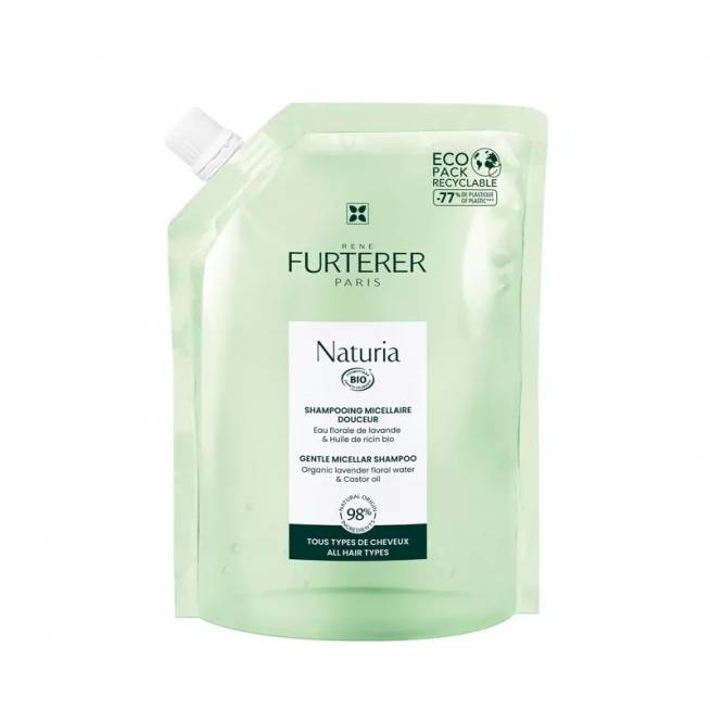 "Rene Furterer Naturia Gentle Micellar Shampoo Eco Refill" 400ml