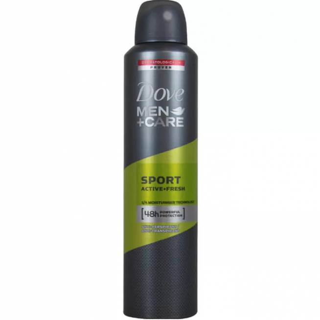 "Dove Men Sport Active Fresh" dezodorantas purškiklis 250ml