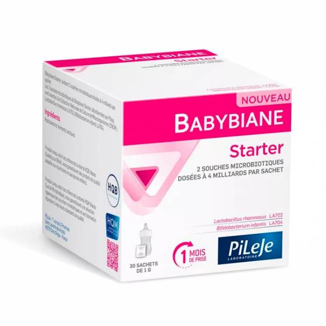 Pileje Babybiane Starter 30 vokų