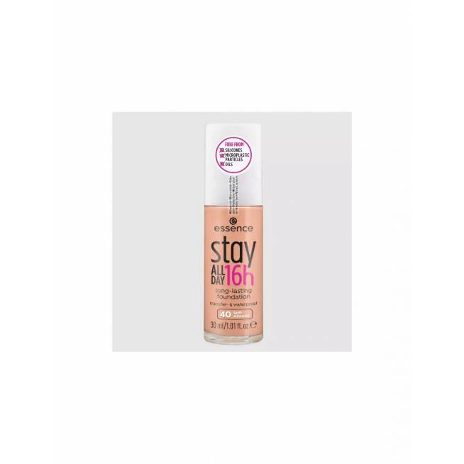 Essence Cosmetics "Stay All Day 16h Long-Lasting Maquillaje 40-Soft Almond" 30ml